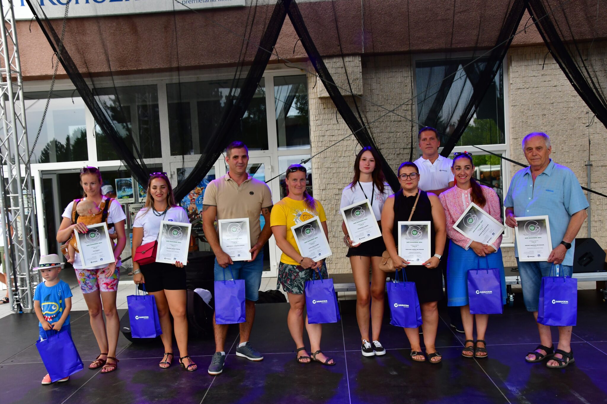 Danucem cement plant supported other meaningful ideas in the village